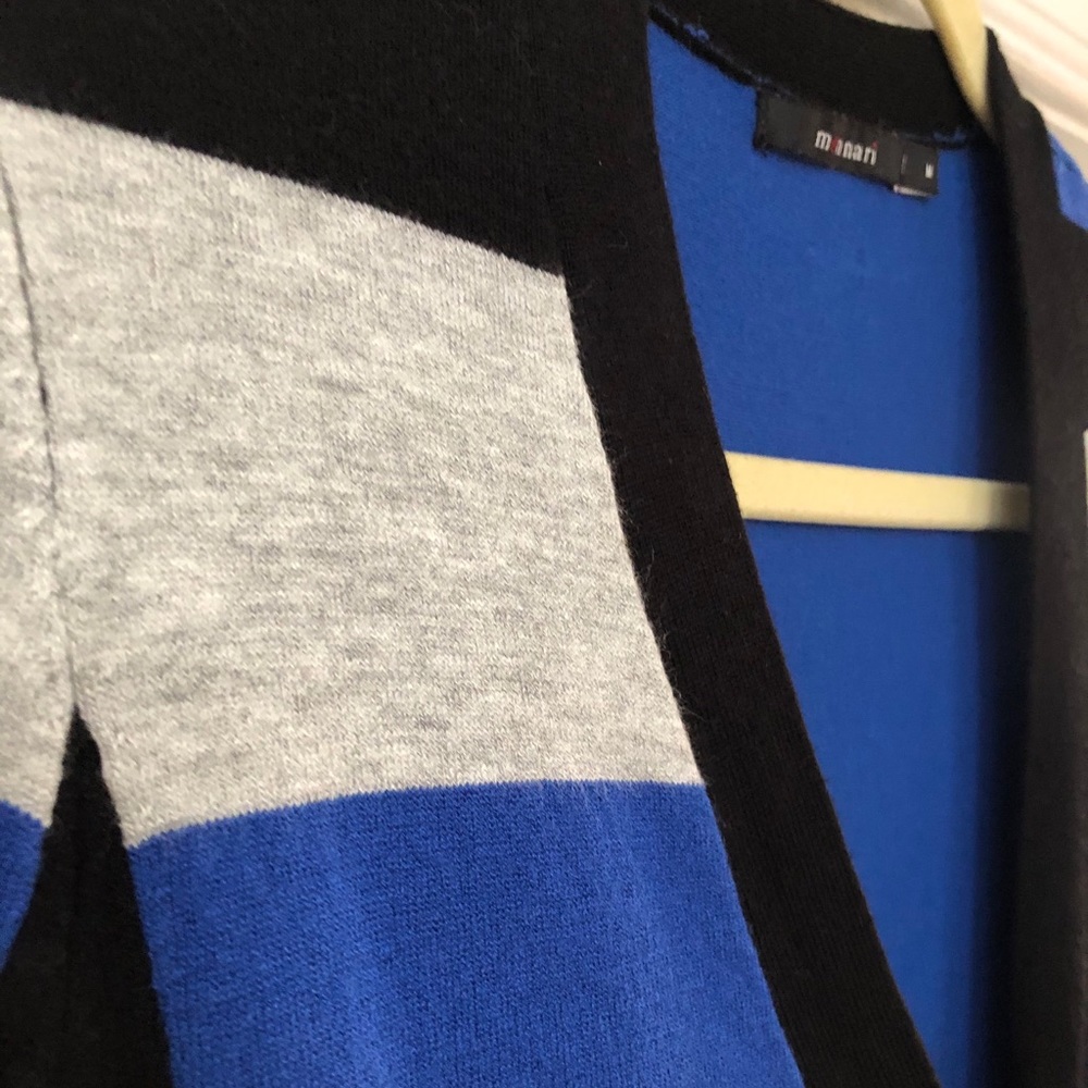 Monnari Buttoned Color-block Striped Cardigan - Picture 13 of 16